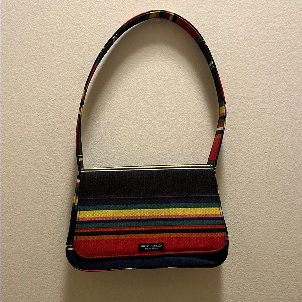 Kate Spade vintage rainbow purse - Picture 1 of 4